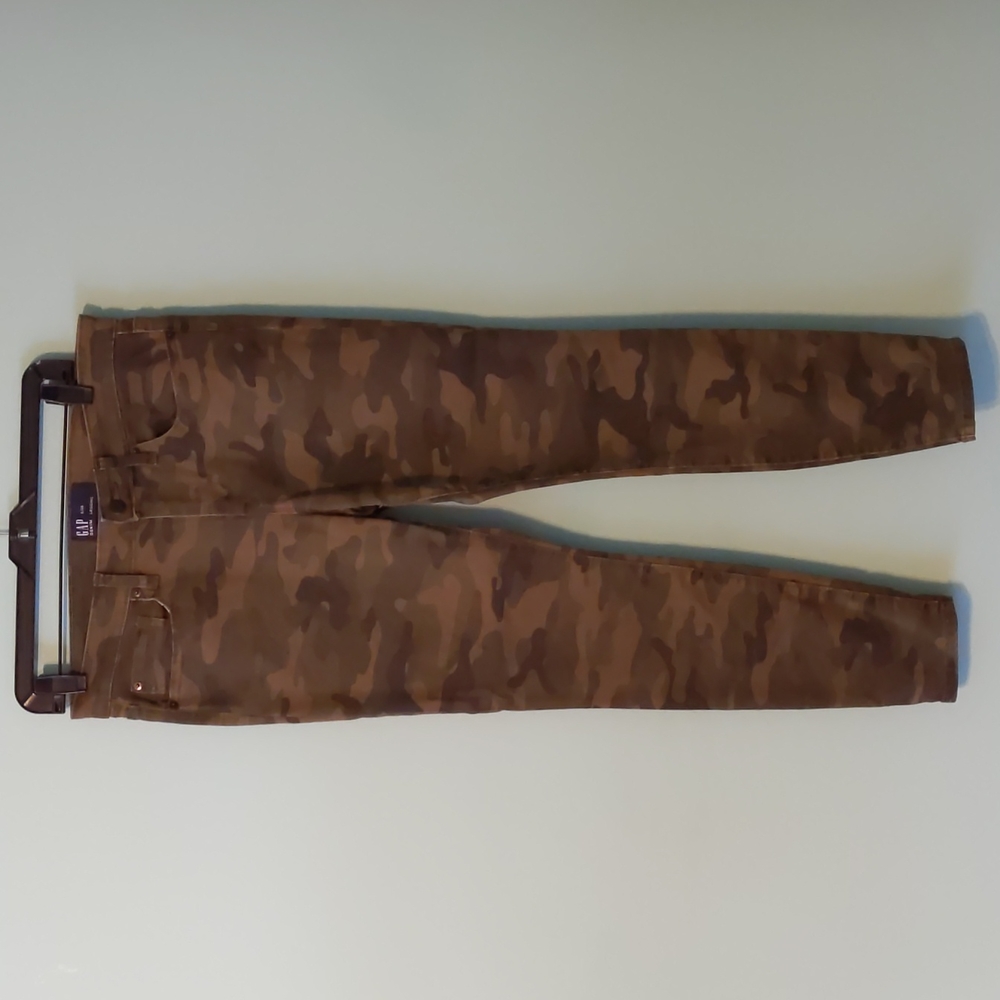 GAP army denim leggings